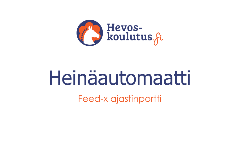 heinäautomaatti, ruokinta-automaatti